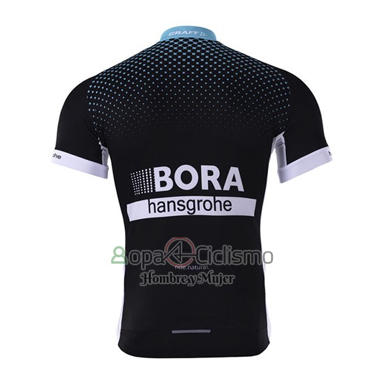 Bora Ropa Ciclismo Culotte Corto 2017 Mangas Cortas Profundo Negro
